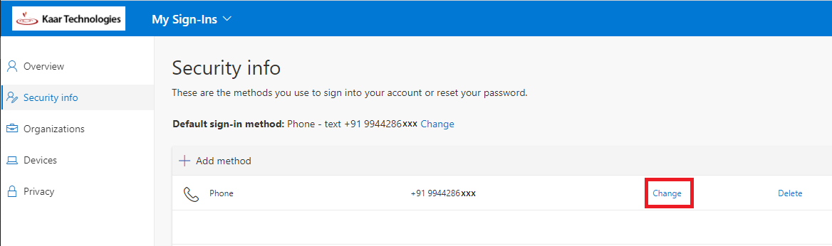 How To Change Mobile Number In Outlook